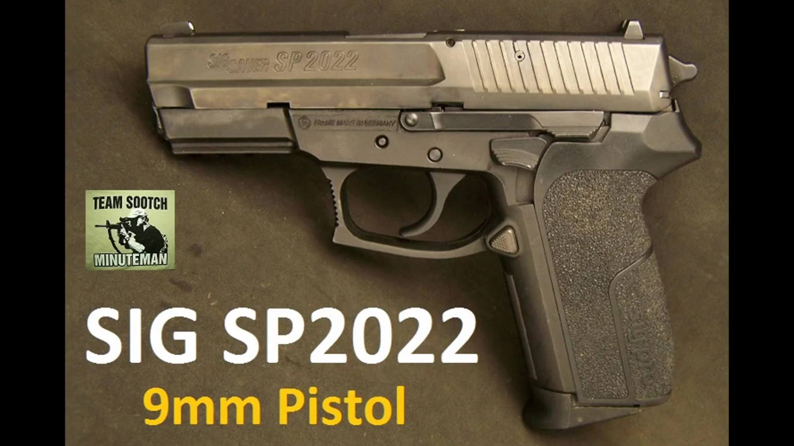 【Sootch00】西格绍尔SP2022手枪测评(SIG Pro)